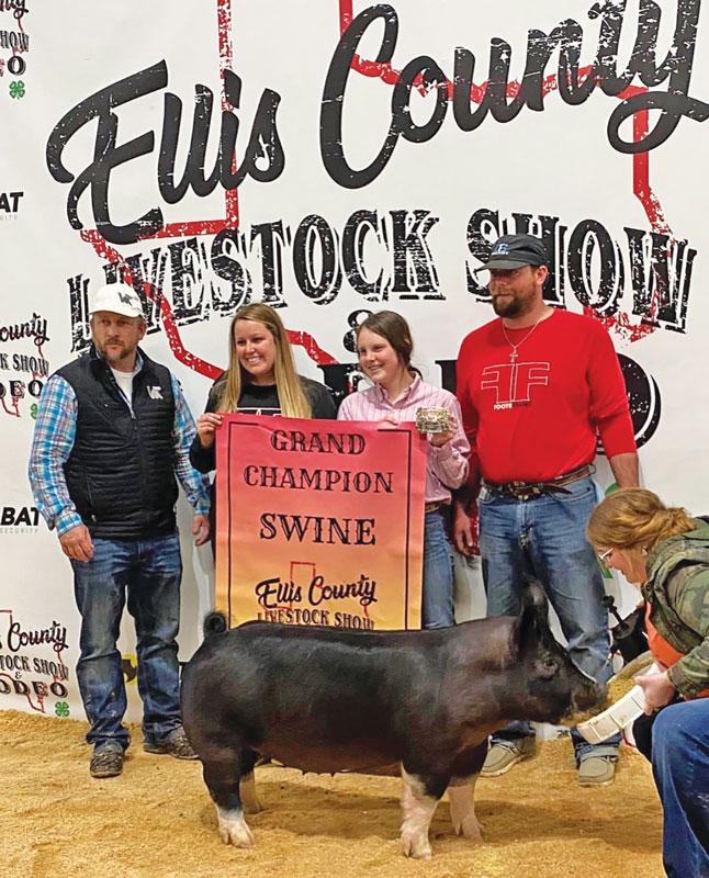 2022 ELLIS COUNTY STOCK SHOW CHAMPIONS (photos furnished by Candice